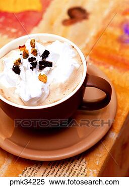 Stock Image - coffee,  caffe' 
mocha,  coffee 
cup,  teacup, 
 teacups,  whipped. 
fotosearch - search 
stock photos, 
pictures, images, 
and photo clipart