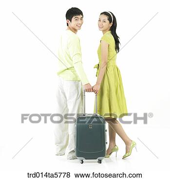 Stock Photo - a couple for a 
trip. fotosearch 
- search stock 
photos, pictures, 
images, and photo 
clipart