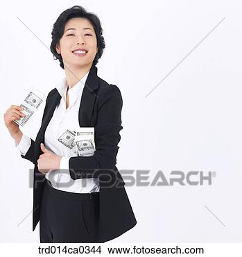Banco de Imagem - economia,  objeto, 
 dólar,  dinheiro, 
 asiático,  pacote. 
fotosearch - busca 
de fotos, imagens 
e clipart