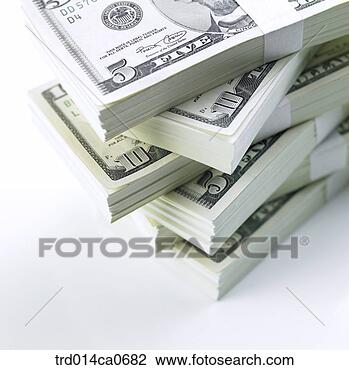 Banco de Imagem - economia,  objeto, 
 dólar,  dinheiro, 
 conta,  conceito. 
fotosearch - busca 
de fotos, imagens 
e clipart