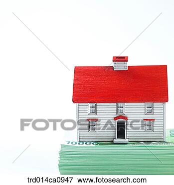 Foto - objeto,  casa, 
 modelo,  casa, 
 casa,  modelo, 
 dinheiro,  conta. 
fotosearch - busca 
de fotos, imagens 
e clipart