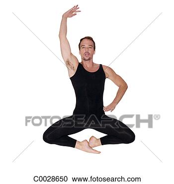 Stock Photography - a male ballet 
dancer leaps high 
in a pas de chat 
jump. fotosearch 
- search stock 
photos, pictures, 
images, and photo 
clipart