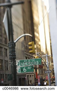 Stock Photo - avenue of the 
americas sign 
in manhattan. 
fotosearch - search 
stock photos, 
pictures, images, 
and photo clipart