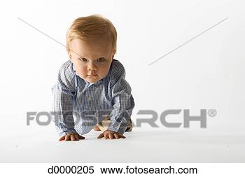 Stock Image - baby crawling 
towards camera. 
fotosearch - search 
stock photos, 
pictures, images, 
and photo clipart