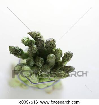 Stock Photo - tips of a bunch 
of asparagus. 
fotosearch - search 
stock photos, 
pictures, images, 
and photo clipart