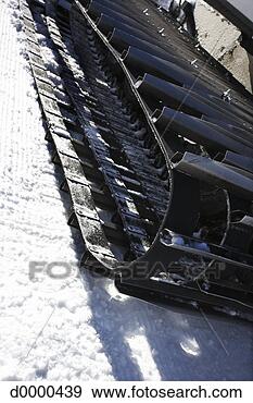 Stock Photograph - tracks on a snow 
plow. fotosearch 
- search stock 
photos, pictures, 
images, and photo 
clipart