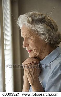 Stock Photography - depressed elderly 
woman. fotosearch 
- search stock 
photos, pictures, 
images, and photo 
clipart