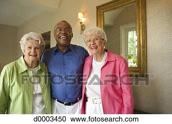 Stock Photography - elderly people 
posing. fotosearch 
- search stock 
photos, pictures, 
images, and photo 
clipart