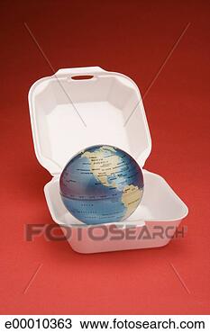 Stock Photo - earth in takeout 
container. fotosearch 
- search stock 
photos, pictures, 
images, and photo 
clipart