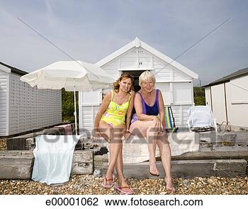 Stock Photo - senior woman and 
adult daughter. 
fotosearch - search 
stock photos, 
pictures, images, 
and photo clipart