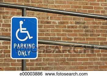 Stock Photo - disabled parking 
sign. fotosearch 
- search stock 
photos, pictures, 
images, and photo 
clipart