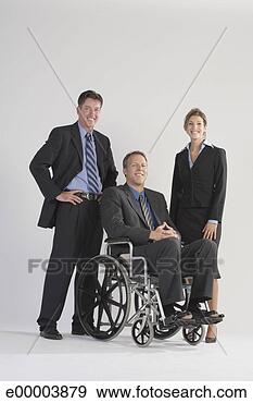Stock Photograph - portrait of businesspeople. 
fotosearch - search 
stock photos, 
pictures, images, 
and photo clipart