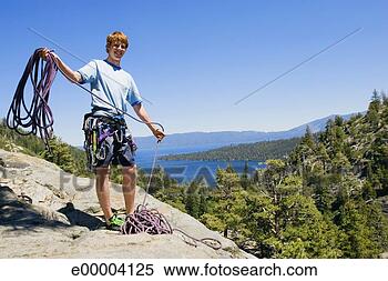 Stock Image - rock climber. 
fotosearch - search 
stock photos, 
pictures, images, 
and photo clipart