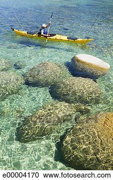Stock Photography - person kayaking. 
fotosearch - search 
stock photos, 
pictures, images, 
and photo clipart