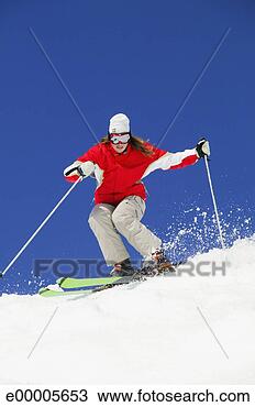 Stock Photo - downhill skier 
struggling. fotosearch 
- search stock 
photos, pictures, 
images, and photo 
clipart
