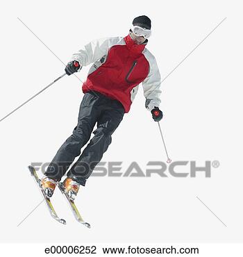 Stock Photo - man skiing. fotosearch 
- search stock 
photos, pictures, 
images, and photo 
clipart