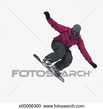 Stock Photography - woman snowboarding. 
fotosearch - search 
stock photos, 
pictures, images, 
and photo clipart