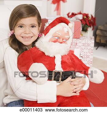 santa claus doll screen
