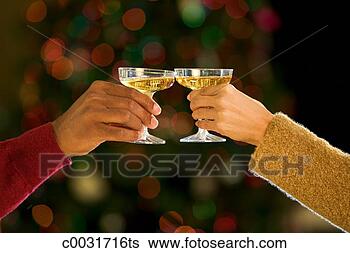 Banco de Imagem - mãos,  brindar, 
 champanhe. fotosearch 
- busca de fotos, 
imagens e clipart
