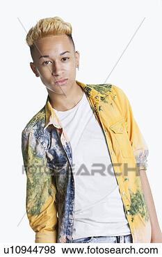 照片 - 肖像, 青少年, <em>男孩</em>, 白肤<em>金发</em>碧眼的人, 头