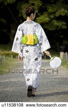 Stock Photo - back figure of 
the yukata woman. 
fotosearch - search 
stock photos, 
pictures, images, 
and photo clipart