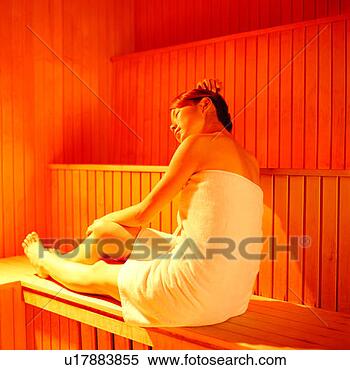 Stock Image - skin care,  beauty, 
 girls,  sauna 
and steam room, 
 woman. fotosearch 
- search stock 
photos, pictures, 
images, and photo 
clipart