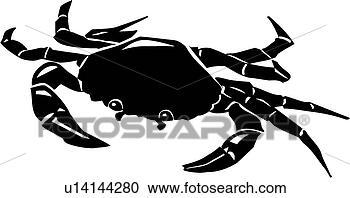 Clipart of Crab u14144280 - Search Clip Art, Illustration Murals