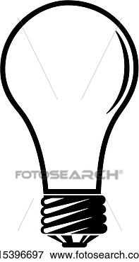 Clip Art - light bulb. fotosearch 
- search clipart, 
illustration, 
drawings and vector 
eps graphics images