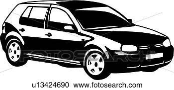 Clipart - vw golf. fotosearch 
- search clipart, 
illustration, 
drawings and vector 
eps graphics images