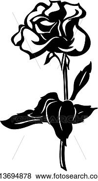 Clip Art - rose. fotosearch 
- search clipart, 
illustration, 
drawings and vector 
eps graphics images