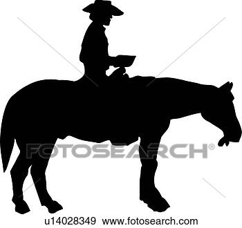 Clip Art - horse rider. fotosearch 
- search clipart, 
illustration, 
drawings and vector 
eps graphics images