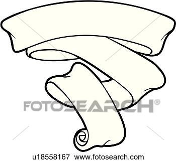 scroll clip art