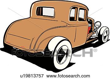 Clip Art - car, auto, automobile, 
cars, autos, automobiles, 
deuce. fotosearch 
- search clipart, 
illustration, 
drawings and vector 
eps graphics images