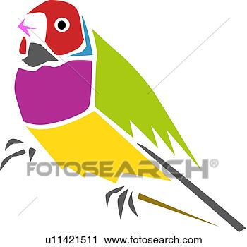Clipart - parakeet, vertebrate, 
parrot, birds, 
bird, wild animal, 
animal. fotosearch 
- search clipart, 
illustration, 
drawings and vector 
eps graphics images