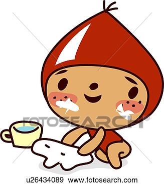 Clip Art - flour on face, 
kneading, water, 
cup, dough, plant, 
chestnut. fotosearch 
- search clipart, 
illustration, 
drawings and vector 
eps graphics images