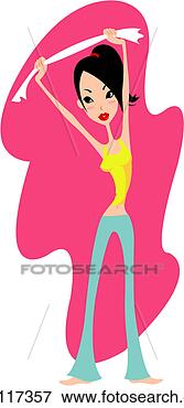 Clip Art - towel, object, 
figure, human, 
beauty treatment. 
fotosearch - search 
clipart, illustration, 
drawings and vector 
eps graphics images