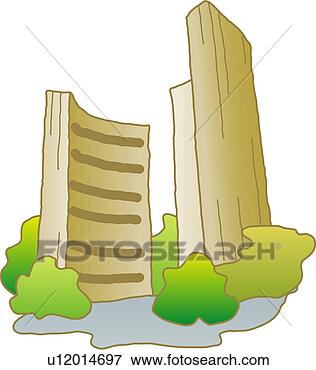 剪贴画 - 建筑物, 建筑学