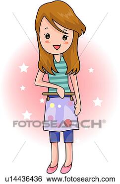 Clip Art - casual wear, clothes, 
gift, shopper, 
skirt, girl. fotosearch 
- search clipart, 
illustration, 
drawings and vector 
eps graphics images