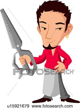 Clip Art - full age, beauty 
salon, hair dresser, 
beautician, scissors. 
fotosearch - search 
clipart, illustration, 
drawings and vector 
eps graphics images