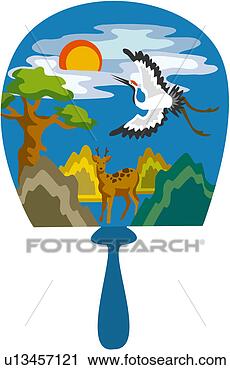 Clipart - banquet, nature, 
deer, crane, 60th 
birthday. fotosearch 
- search clipart, 
illustration, 
drawings and vector 
eps graphics images
