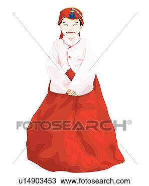 Clipart - traditional korean 
clothes,  new 
year,  chinese 
new year,  new 
years. fotosearch 
- search clipart, 
illustration, 
drawings and vector 
eps graphics images