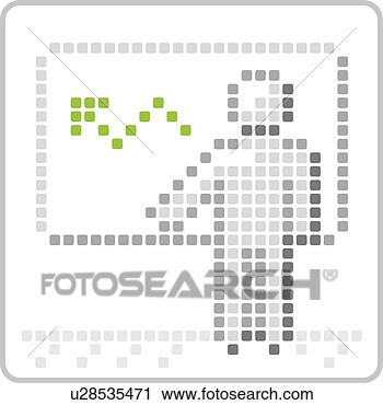 Clipart - arrows, icons, 
arrow, person, 
dot icon, graph, 
icon. fotosearch 
- search clipart, 
illustration, 
drawings and vector 
eps graphics images