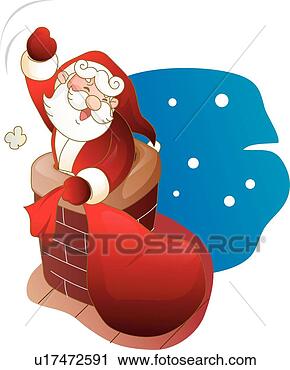 Clipart - christmas,  santa, 
 santa claus, 
 chimney,  santa 
claus,  christmas. 
fotosearch - search 
clipart, illustration, 
drawings and vector 
eps graphics images