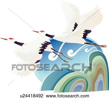 Clipart - new years, icons, 
new year, cranes, 
crane, new year's 
day, icon. fotosearch 
- search clipart, 
illustration, 
drawings and vector 
eps graphics images