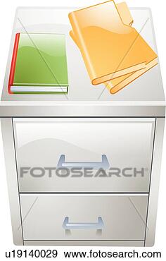 Clip Art - objects,  icons, 
 filing cabinet, 
 office supplies 
/ equipment. fotosearch 
- search clipart, 
illustration, 
drawings and vector 
eps graphics images