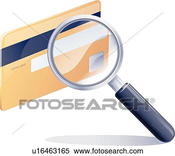 Clipart - objects,  icons, 
 magnification, 
 magnifying glass, 
 business. fotosearch 
- search clipart, 
illustration, 
drawings and vector 
eps graphics images