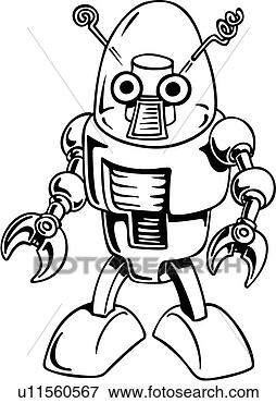 assoziiert Rapper - Seite 2 Roboter-karikatur-arbeit_~u11560567