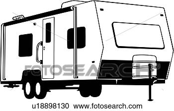 camper motorhome figure