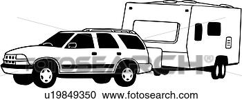Clipart - camper,  chevy, 
 recreation,  
recreational, 
 rv,  trailer, 
 vehicle. fotosearch 
- search clipart, 
illustration, 
drawings and vector 
eps graphics images
