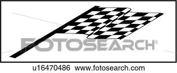 Clip Art - auto,  auto racing 
graphic,  checker, 
 checkered flag, 
 flag. fotosearch 
- search clipart, 
illustration, 
drawings and vector 
eps graphics images